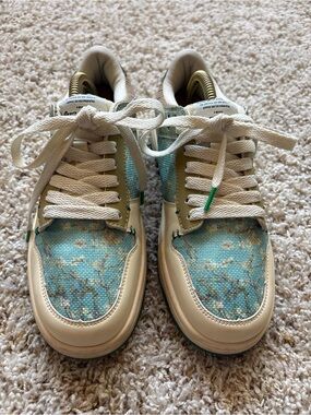 GalArtsy Van Gogh Almond Blossoms Inspired Sneakers Size EU 37 US 6